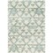 Homeroots 5 ft. 3 in. x 7 ft. 7 in. Polypropylene Ivory & Grey Area Rug 352489 - alternate 1
